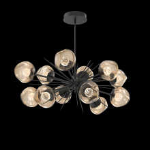 Hammerton PLB0095-0D-MB-FB-001-L3 - Luna Oval Starburst Chandelier