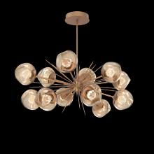 Hammerton PLB0095-0D-NB-ZB-001-L1 - Luna Oval Starburst Chandelier