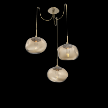 Hammerton SCB0068-03-GB-GB-C01-L3 - Nova Round 3pc Swag Multi-Pendant