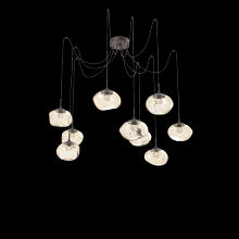 Hammerton SCB0068-09-FB-FA-C01-L1 - Nova Round 9pc Swag Multi-Pendant