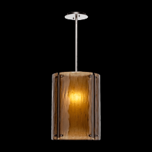 Hammerton LAB0044-16-BS-SG-001-L3 - Textured Glass Oversized Pendant-Rod Suspended-16