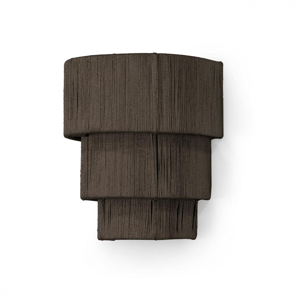 Everly 3 Tiered Sconce Espresso