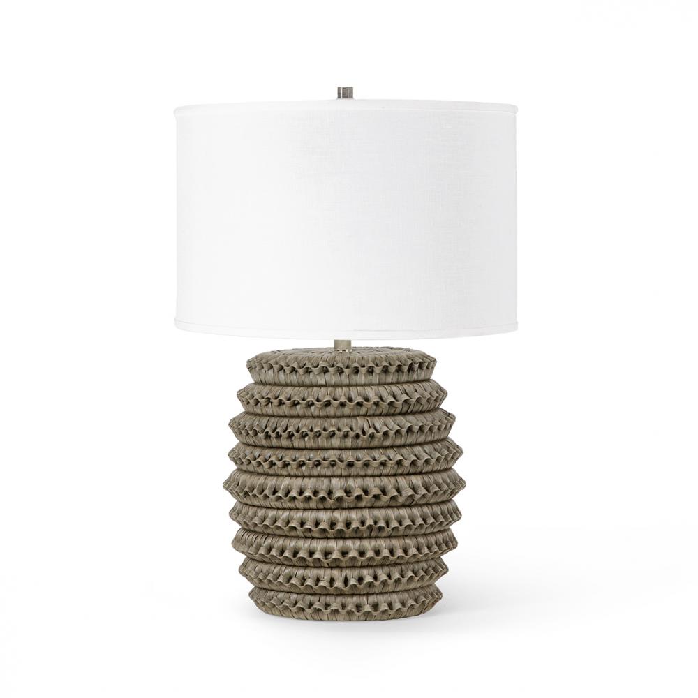 Kenis Braided Table Lamp Grey