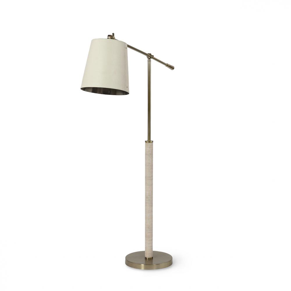 Hendrick Floor Lamp Cream