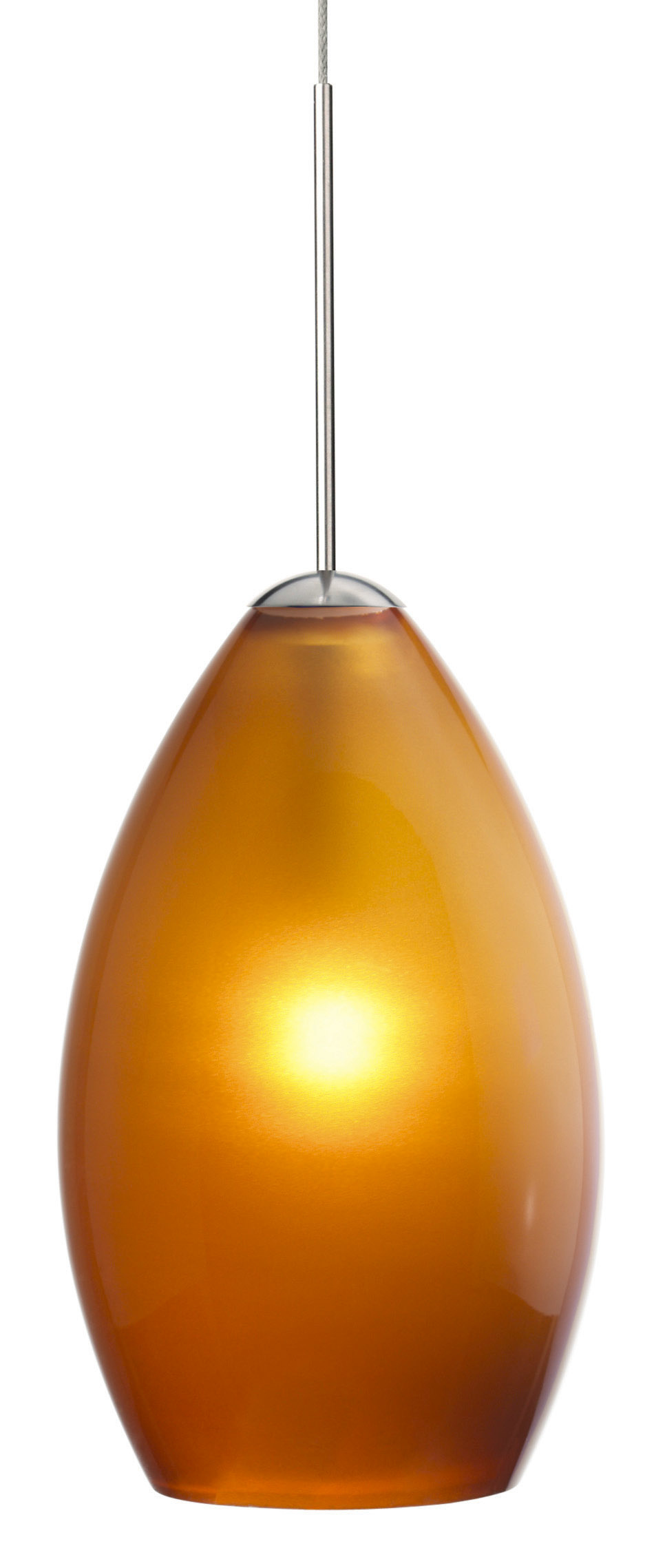 Pendant Luma Amber Bronze GY6.35 Xenon 50W Monopoint Canopy