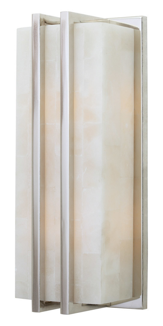 Wall Sconce Vida Marble Mosaic Polished Nickel G9 2x20W 120V