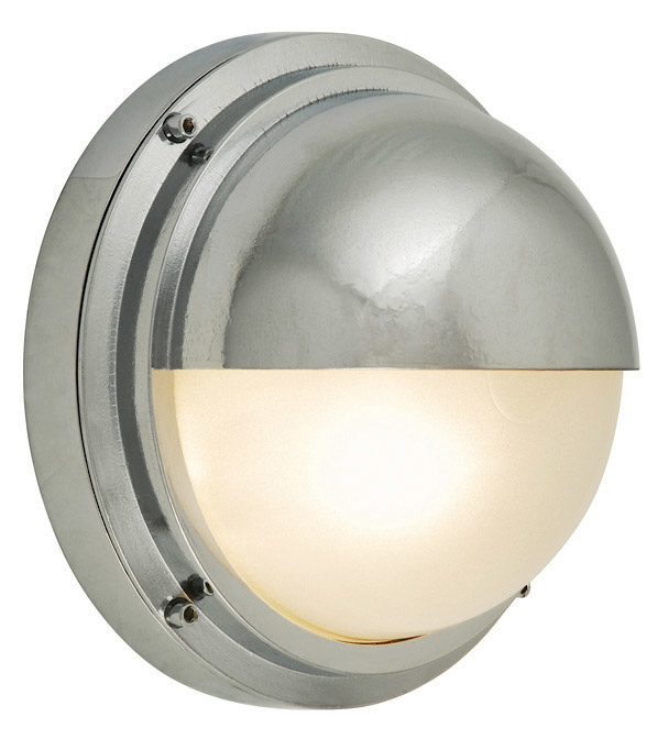 Outdoor Wall Bari Vista Chrome Medium Base Incandescent 75W