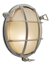 Stone Lighting WO850CHMB6 - Outdoor Wall Tortuga Round Chrome Medium Base Incandescent 60W