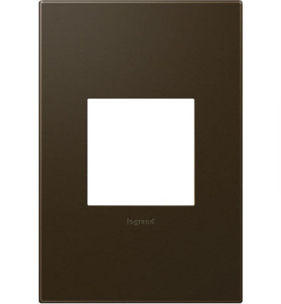 adorne? Bronze One-Gang Screwless Wall Plate