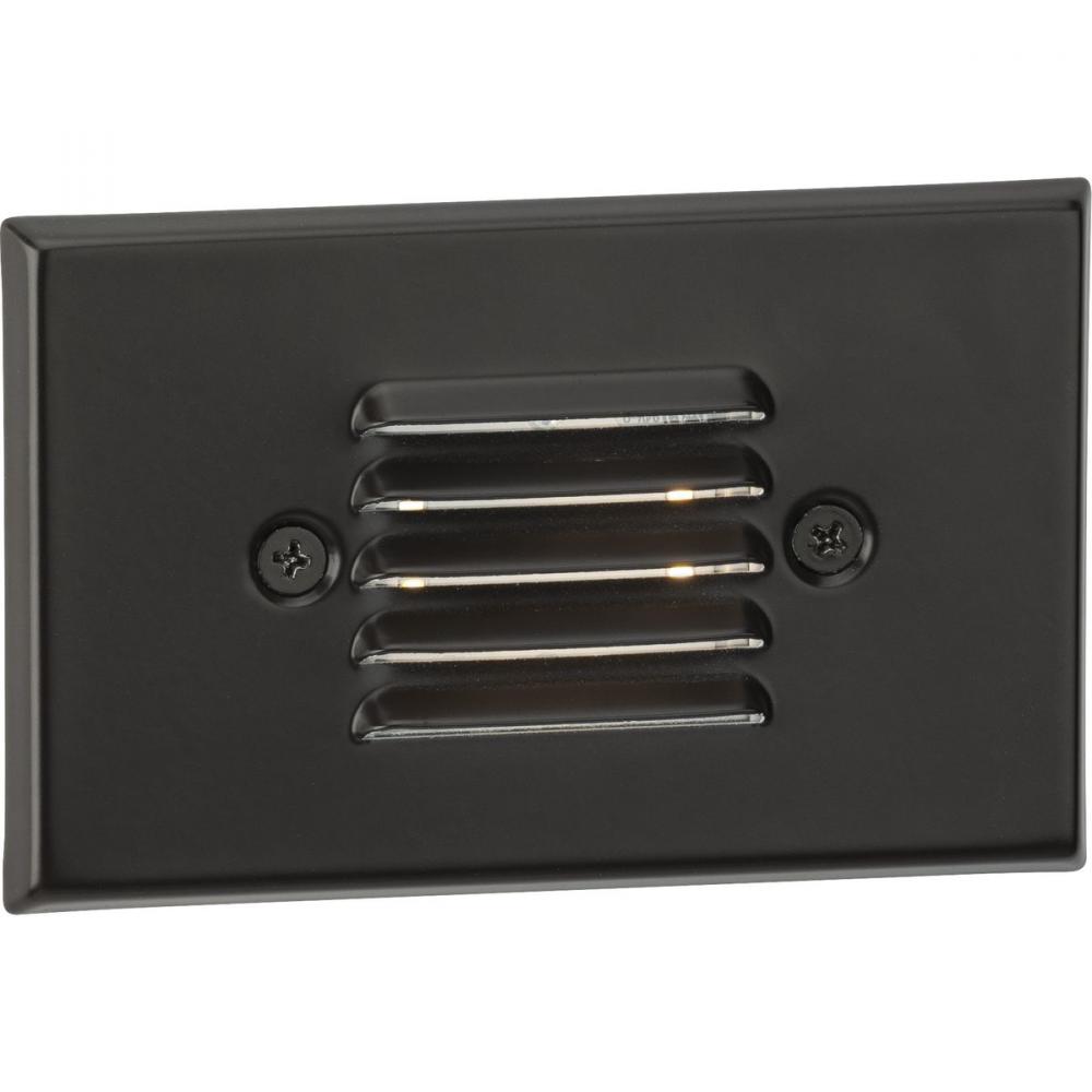 LED Indoor/Outdoor Antique Bronze Integrated LED Wall or Step Light