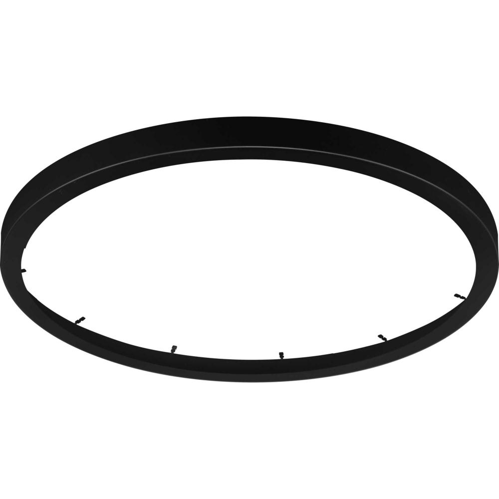 Everlume Collection Black 18" Edgelit Round Trim Ring