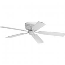 Progress P2525-30 - AirPro Collection 52" Five-Blade Hugger Ceiling Fan