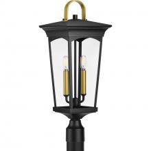 Progress P540067-031 - Chatsworth Collection Black Two-Light Post Lantern