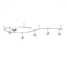 WAC US LM-K8711-WT/BN - Lv Monorail Trackhead Kit