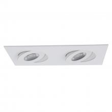 WAC US R2ESAR-2-W930-WT - LOTOS 2IN SQUARE ADJUSTABLE 2 LIGHT