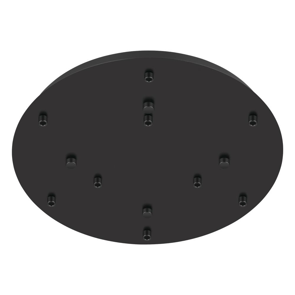 9 LT Round Canopy w/ Black Finish