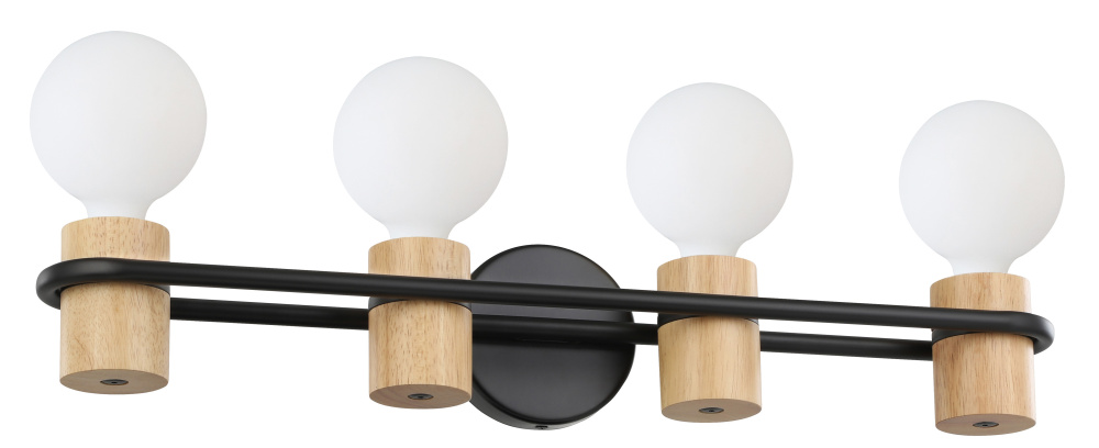 Chieveley - 4 LT Open Bulb Bath/Vanity Light