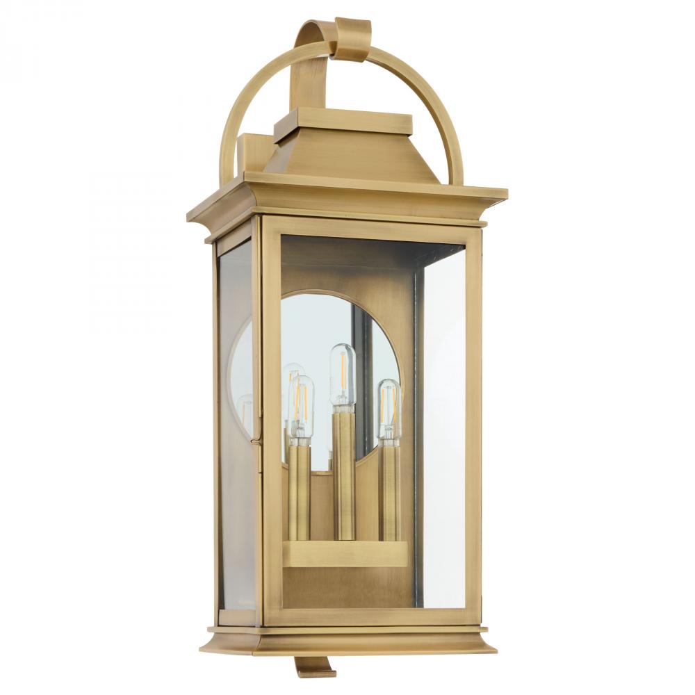 Concord 3 Light Outdoor Wall Sconce | Heritage Brass