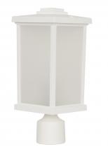 Craftmade ZA2415-TW - Resilience 1 Light Outdoor Post Mount in Textured White