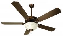 Craftmade CDU201OB-CFL - Two Light Ob - Oiled Bronze Alabaster Glass Fan Motor Without Blades