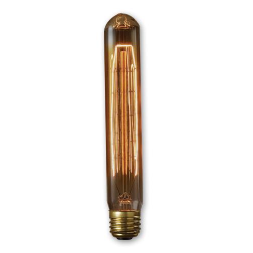 20-Watt Nostalgic Incandescent Edison T9, Vintage1890 Hairpin Filament, Medium Base, Antique