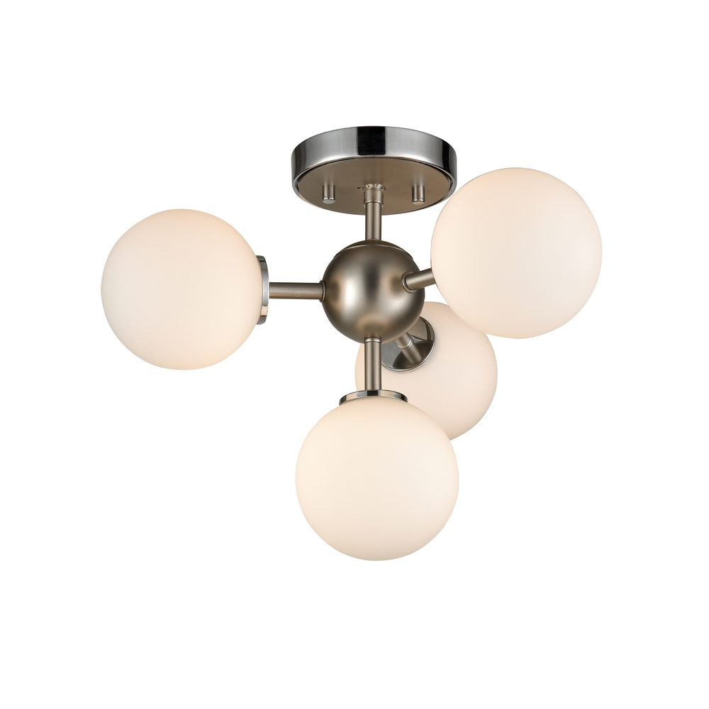 Alouette 4 Light Semi-Flush Mount