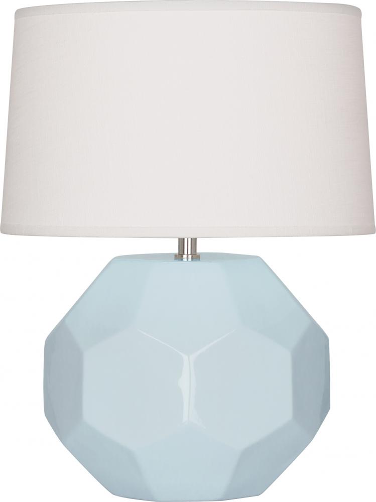 Baby Blue Franklin Accent Lamp