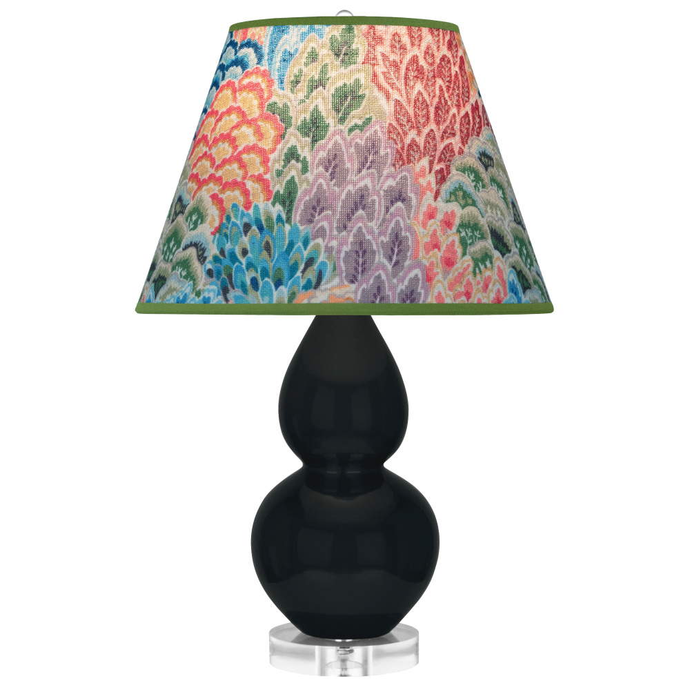 Obsidian Small Double Gourd Accent Lamp
