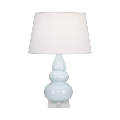Baby Blue Small Triple Gourd Accent Lamp