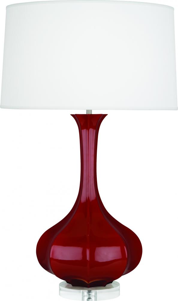 Oxblood Pike Table Lamp