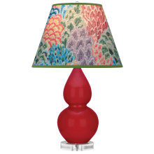 Robert Abbey RR13S - Ruby Red Small Double Gourd Accent Lamp