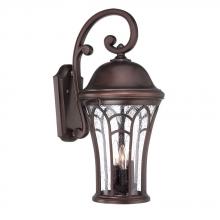 Acclaim Lighting 39522ABZ - Highgate Collection Wall Lantern 3-Light Outdoor Architectural Bronze Light Fixture
