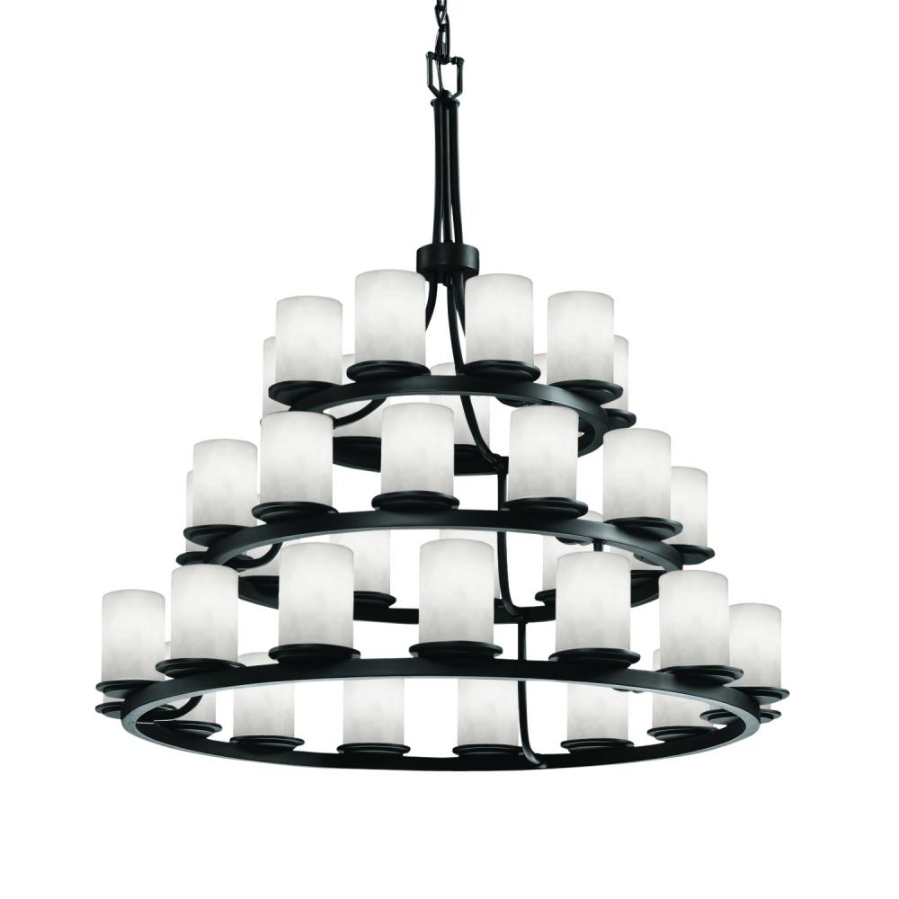 Dakota 36-Light 3-Tier Ring Chandelier