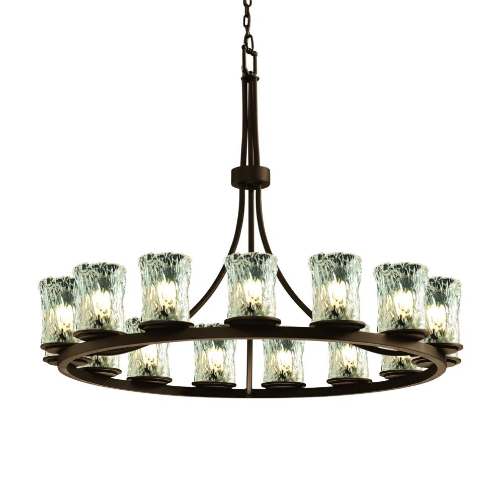 Dakota 15-Light 1-Tier Ring Chandelier