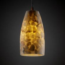 Justice Design Group ALR-8816-28-MBLK - Small 1-Light Pendant