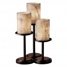 Justice Design Group ALR-8797-10-DBRZ - Dakota 3-Light Table Lamp