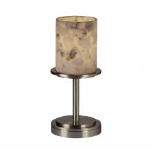 Justice Design Group ALR-8798-10-NCKL - Dakota 1-Light Table Lamp (Short)