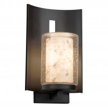 Justice Design Group ALR-7591W-10-MBLK-LED1-700 - Embark 1-Light Outdoor LED Wall Sconce