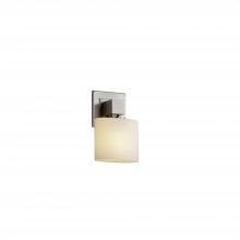 Justice Design Group FSN-8707-30-OPAL-NCKL - Aero ADA 1-Light Wall Sconce (No Arms)