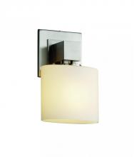 Justice Design Group FSN-8707-30-MROR-NCKL - Aero ADA 1-Light Wall Sconce (No Arms)