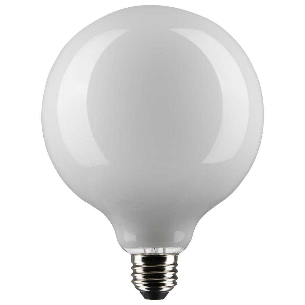 6 Watt G40 LED; White; Medium base; 90 CRI; 3000K; 120 Volt