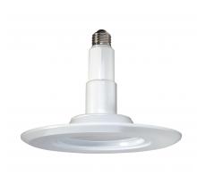 Satco Products Inc. S9599 - 12 watt; Downlight Retrofit LED; 5''-6'' Trim; 2700K; Medium base; 120 volts; 110