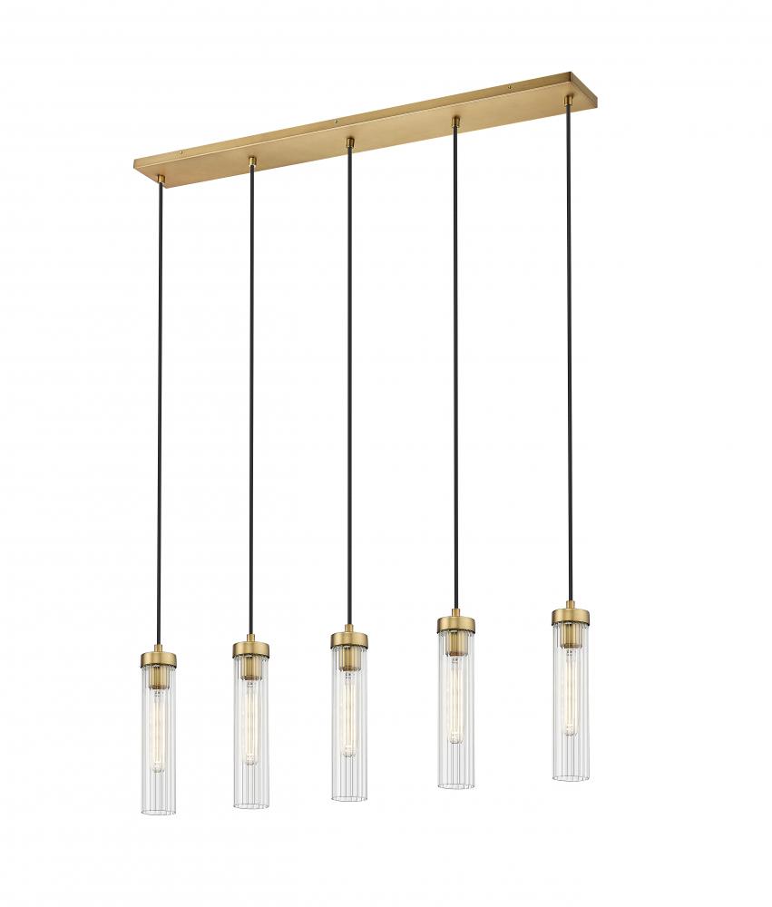 5 Light Linear Chandelier