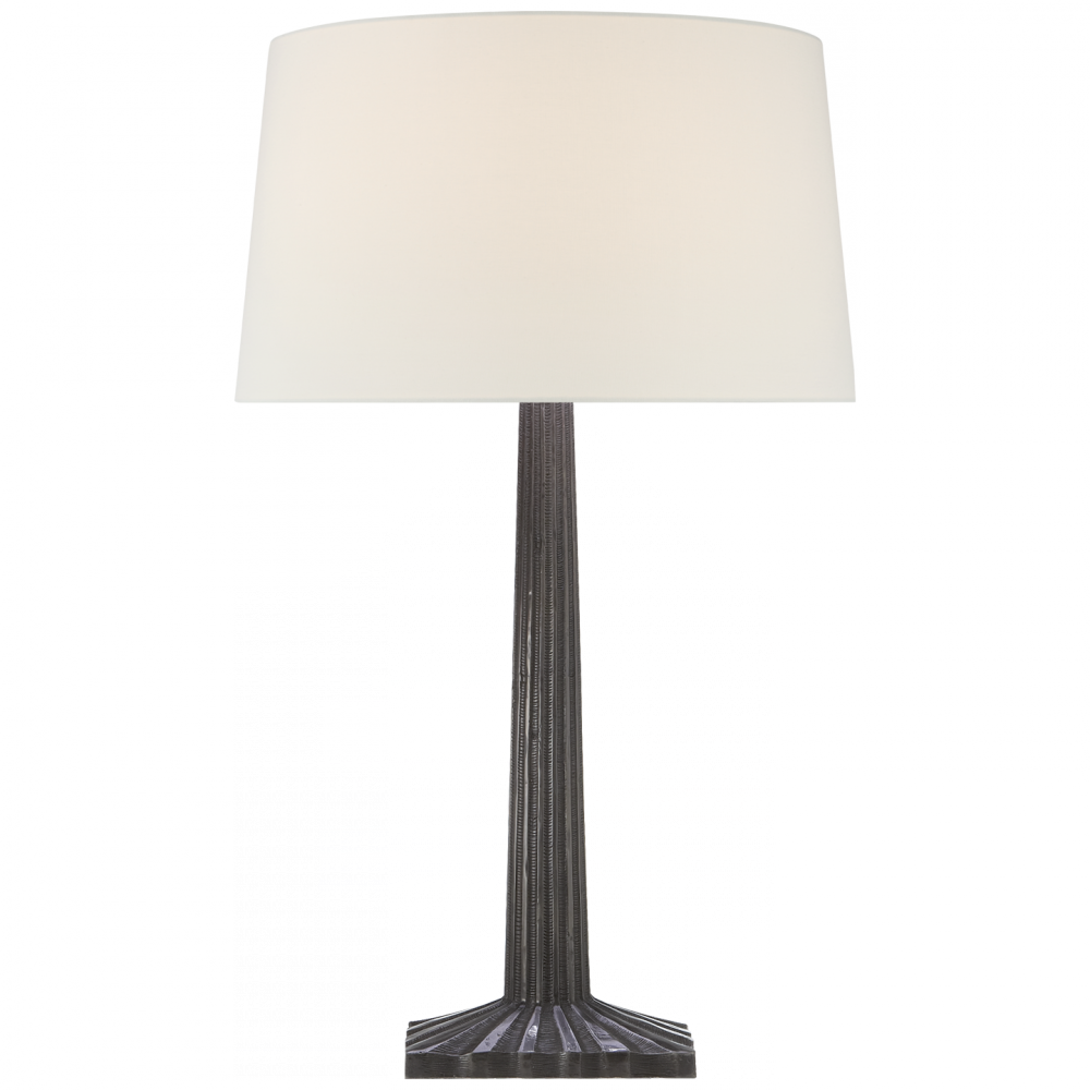 Strie Fluted Column Table Lamp