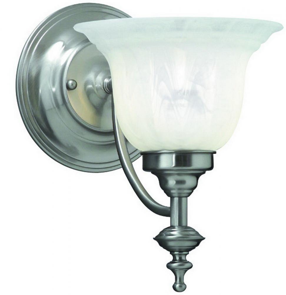 Richland 1 Arm Wall Sconce Satin Nickel