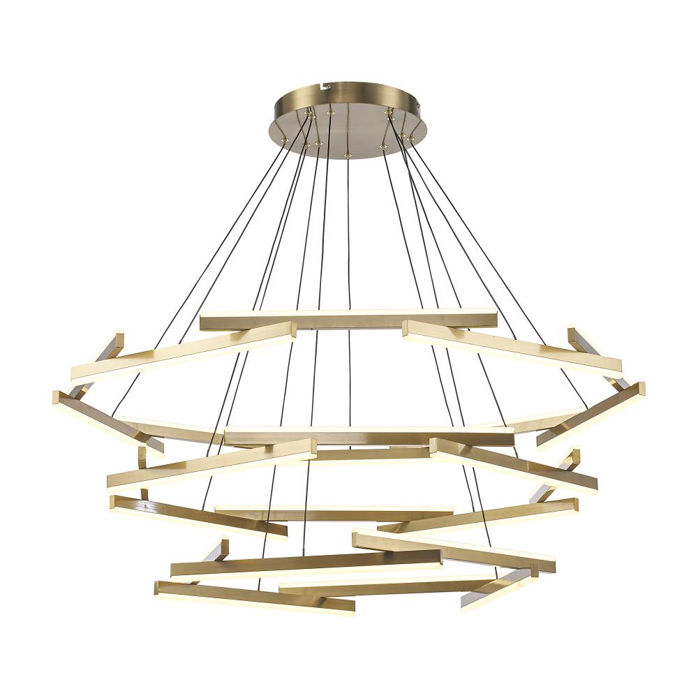 LED PENDANT 24 RODS 162W-AG