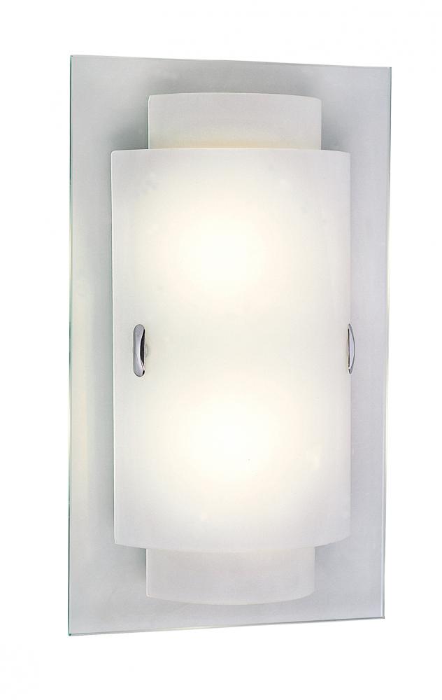 2LT WALL-DOUBLE GLASS-RECTANGL