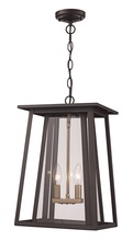 Trans Globe 50764 BK - 2LT OUTD HANG LANTERN BELEN LR