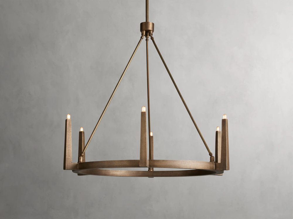 EMMET ROUND CHANDELIER 42"