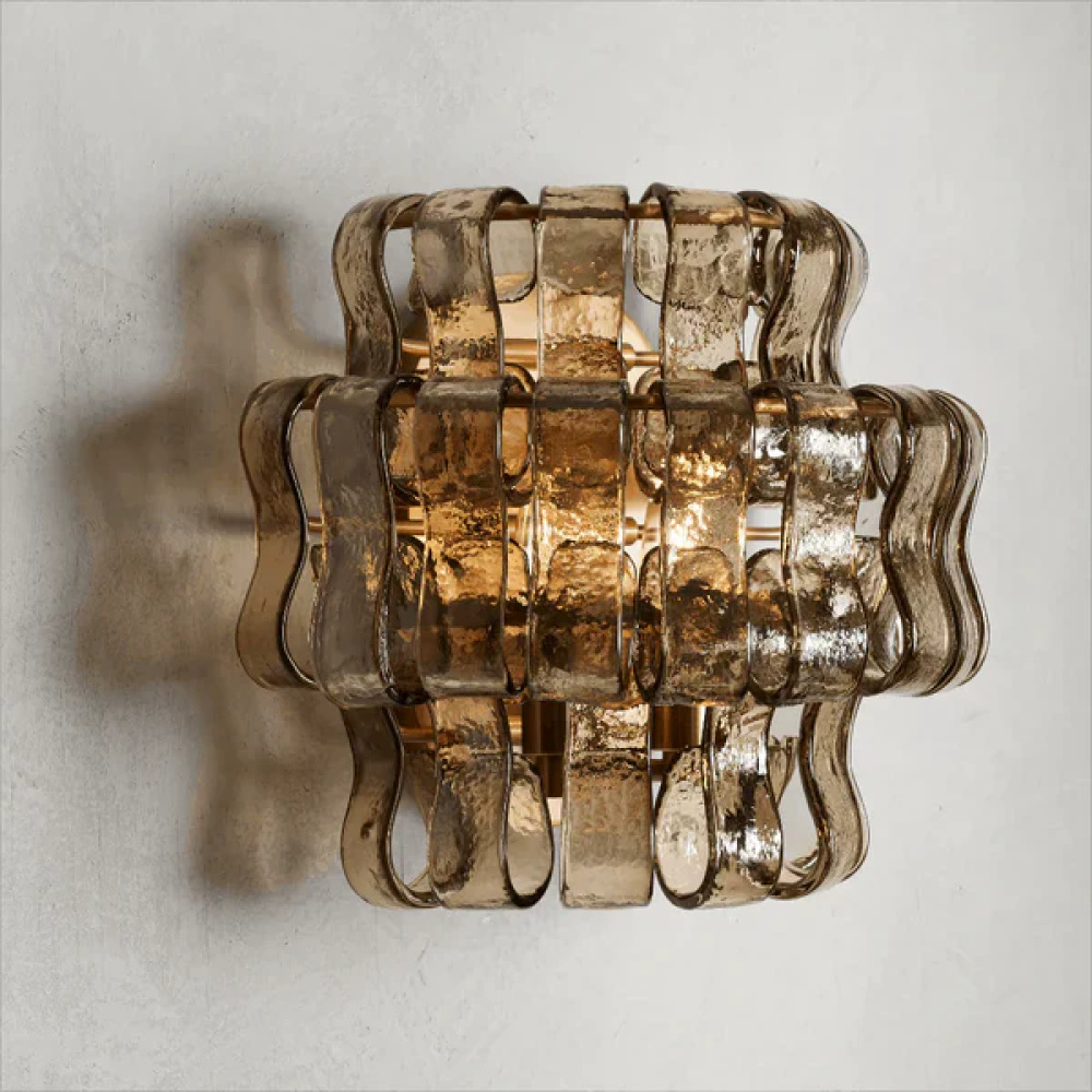 GHIACCIO GLASS WALL SCONCE